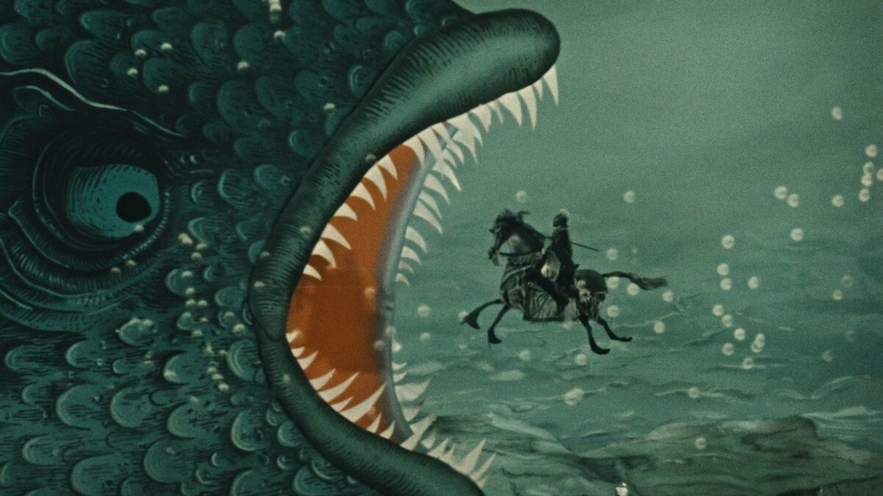 Filme: "The Fabulous Baron Munchausen" (1962), Karel Zeman