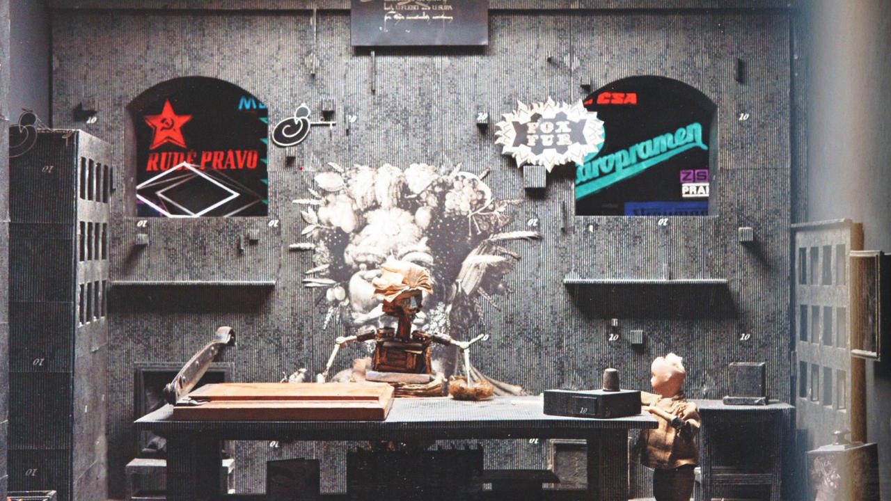 Filme: "The Cabinet of Jań Švankmajer" (1984), Keith Griffiths, Stephen Quay, Timothy Quay