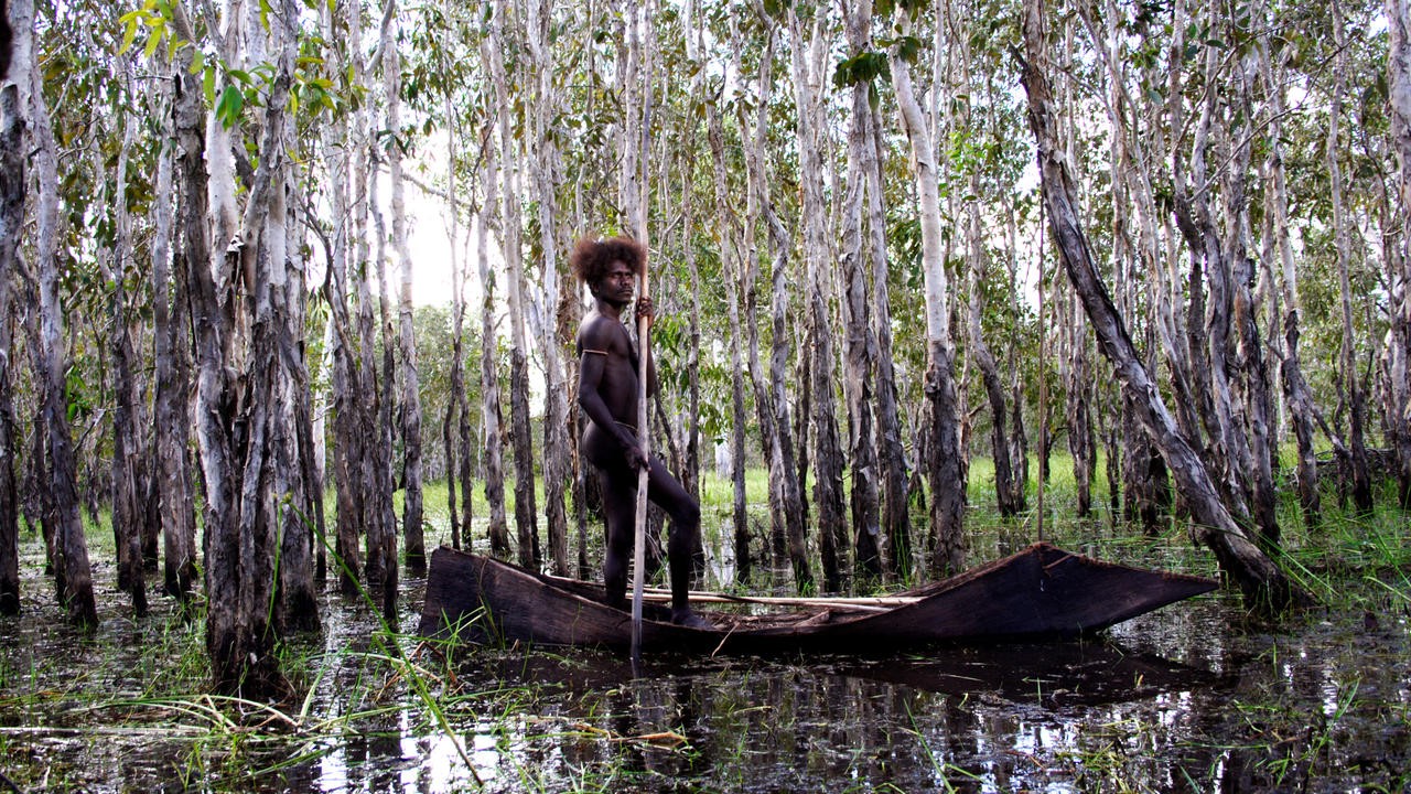 Filme: "Ten Canoes" (2006), Rolf de Heer, Peter Djigirr