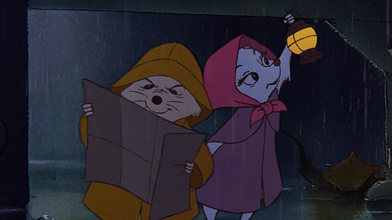 Filme: "The Rescuers" (1977), John Lounsbery, Wolfgang Reitherman, Art Stevens