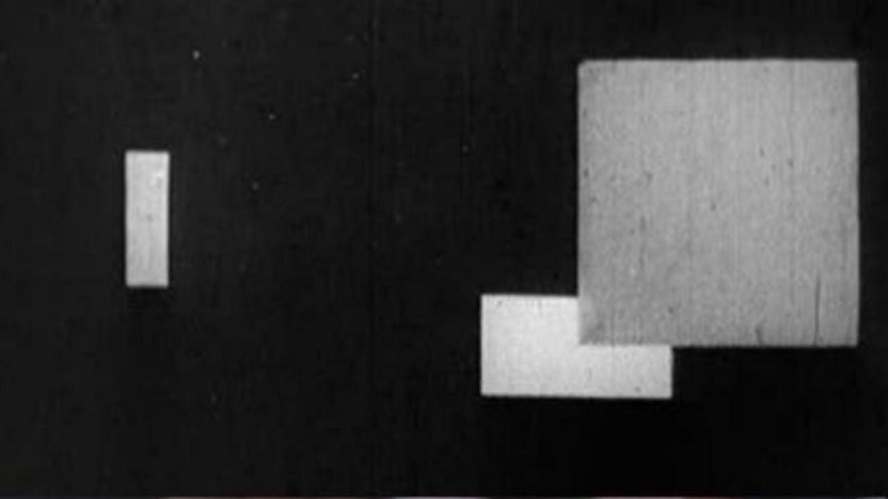 Filme: "Rhythmus 21" (1921), Hans Richter