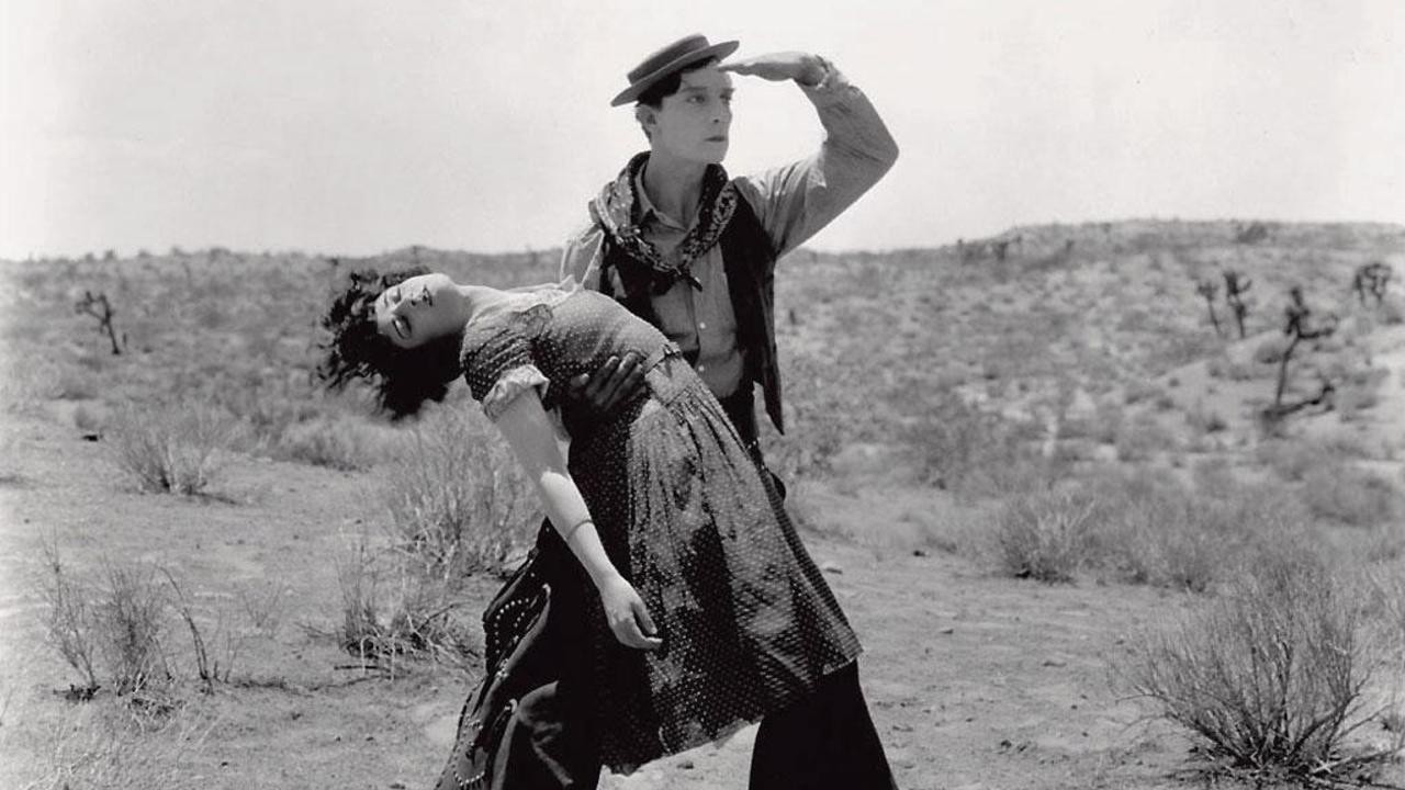 Filme: "Go West" (1925), Buster Keaton