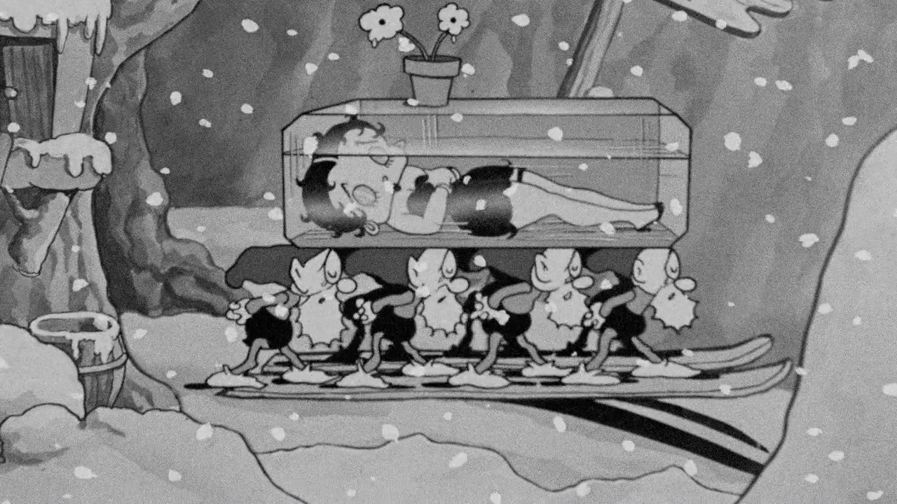 Filme: "Betty Boop em Branca de Neve" (1933), Dave Fleischer
