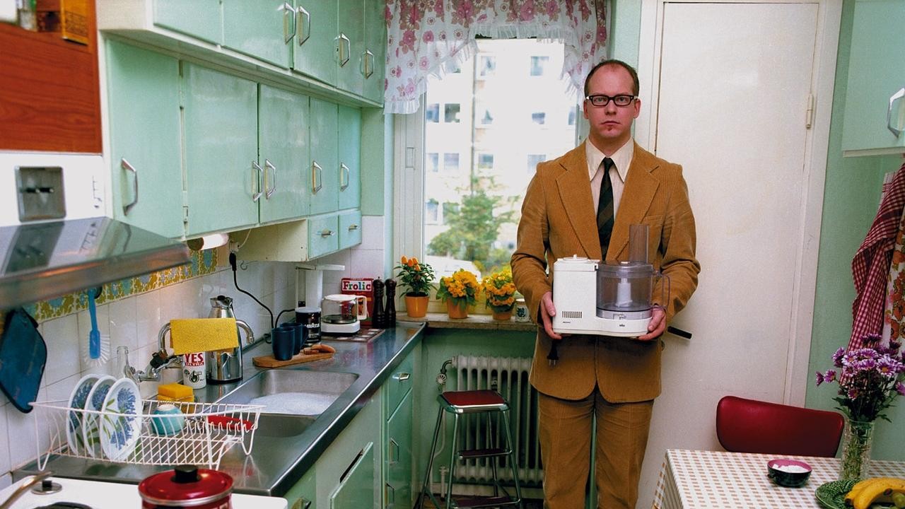 Filme: "Music for One Apartment and Six Drummers" (2001), Ola Simonsson, Johannes Stjärne Nilsson