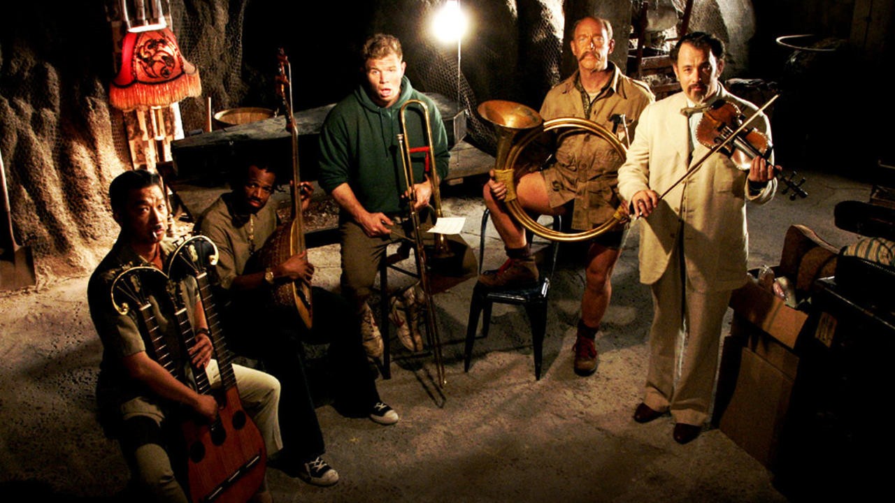 Filme: "Matadores de Velhinhas" (2004), Joel Coen, Ethan Coen