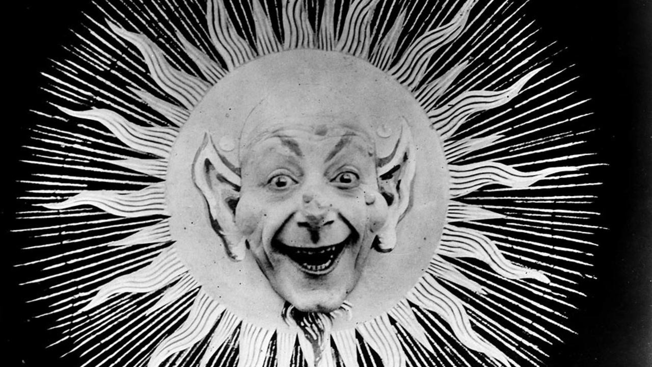 Filme: "The Eclipse: Courtship of the Sun and Moon" (1907), Georges Méliès